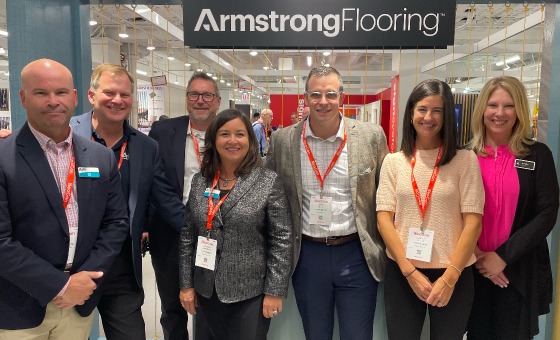 Armstrong Flooring Brand Back at NeoCon